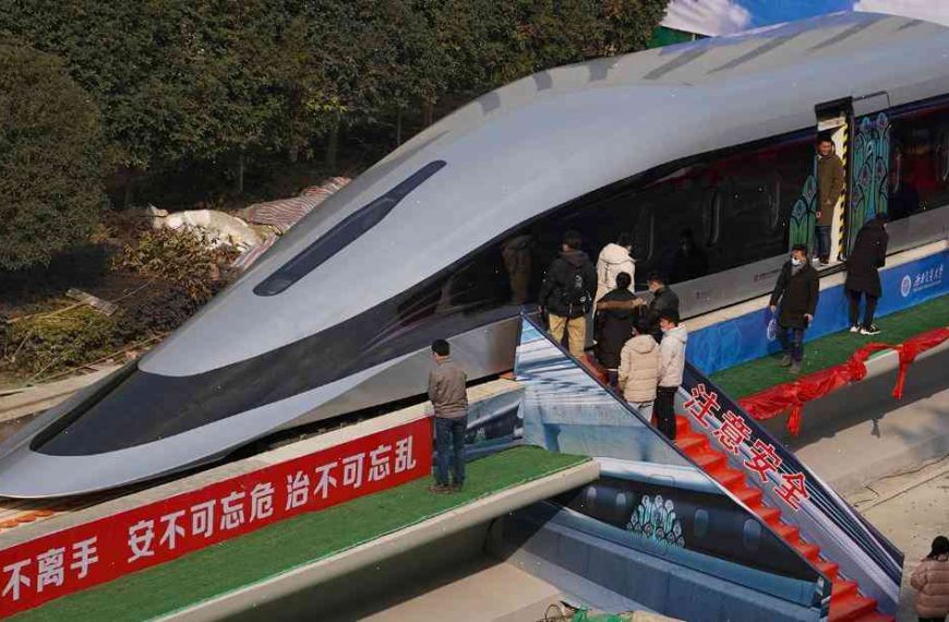 China shows off new high-speed rail model it hopes will replace existing trains