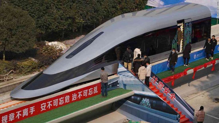 China shows off new high-speed rail model it hopes will replace existing trains